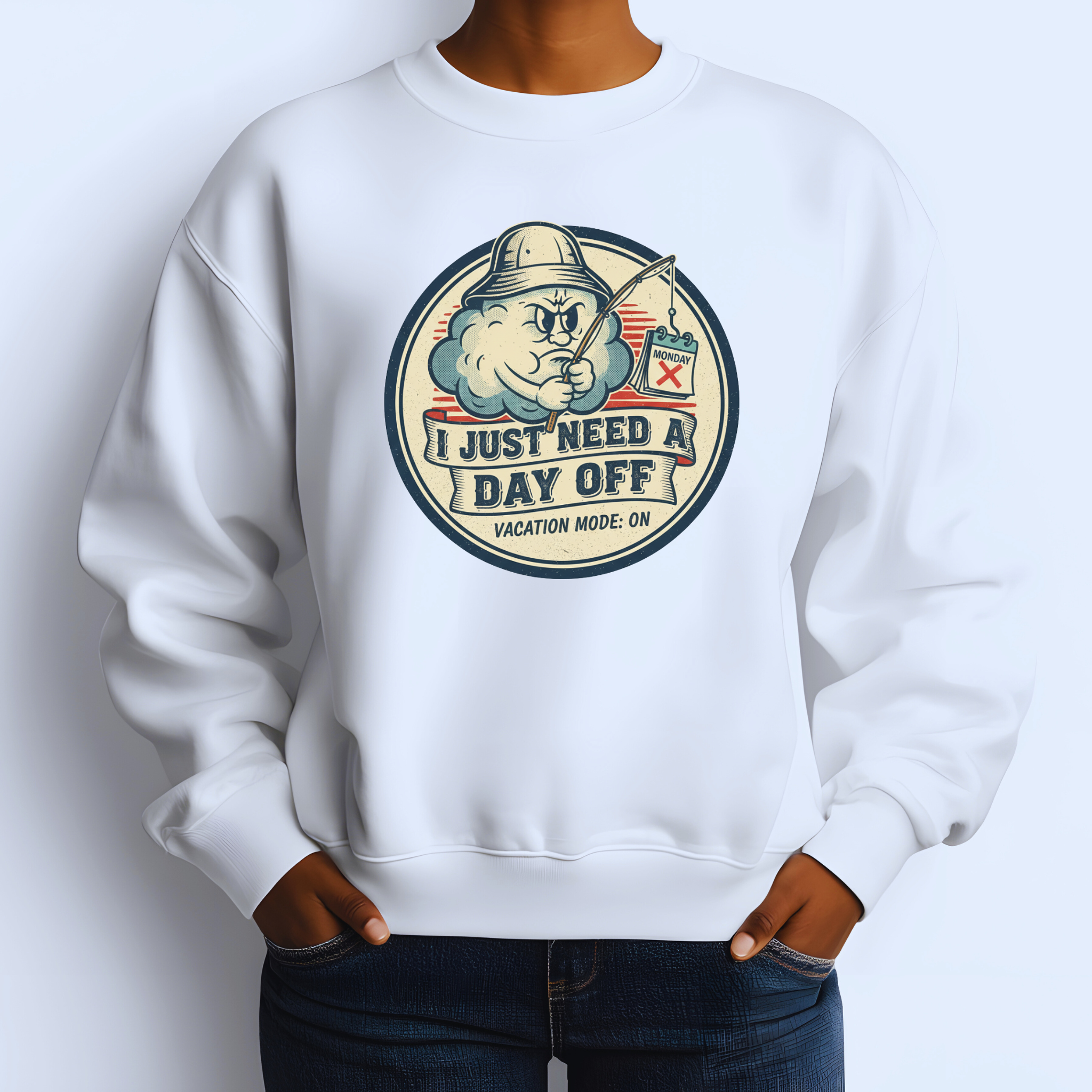 Day Off – Vacation Activated Sweatshirt